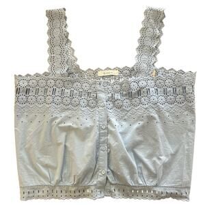 DÔEN Cotton Cropped Tank top